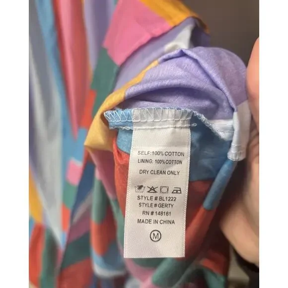 Gerty Midi Dress Buddy Love Rainbow Striped Dress - Picture 6 of 8